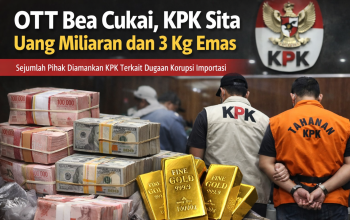 Uang Asing hingga Emas Batangan Diamankan KPK dari OTT Bea Cukai